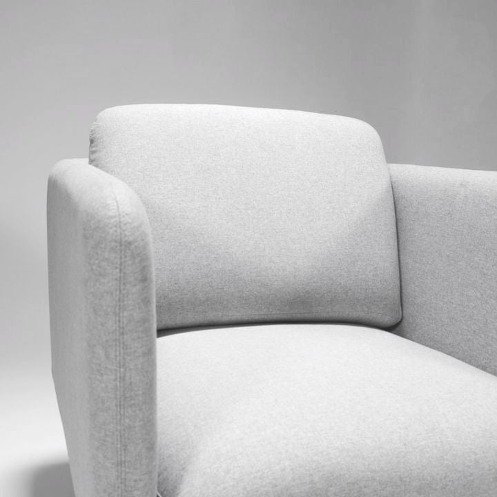 Single Seater Reception Lounge – Light Grey