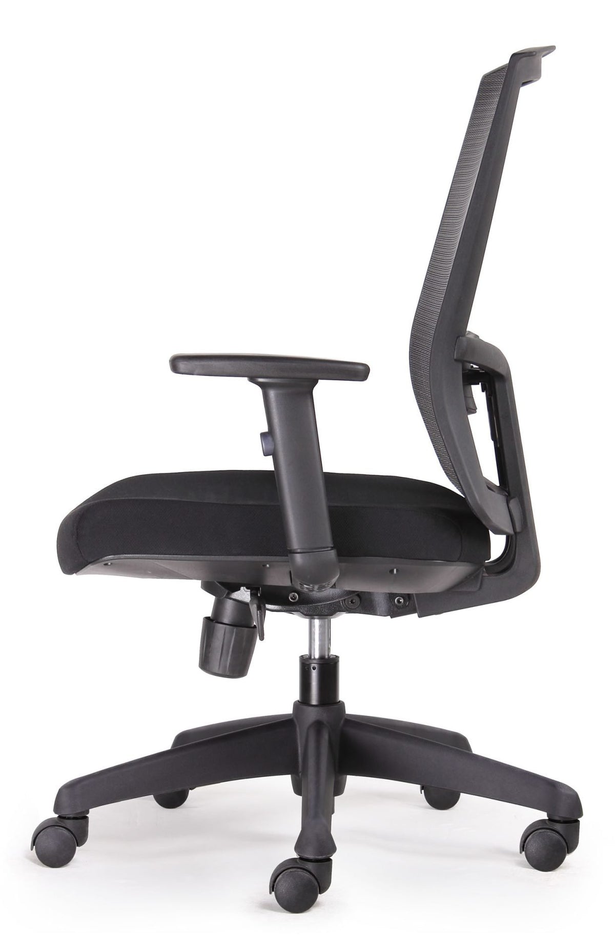 High Back Mesh Task Chair – Black – new
