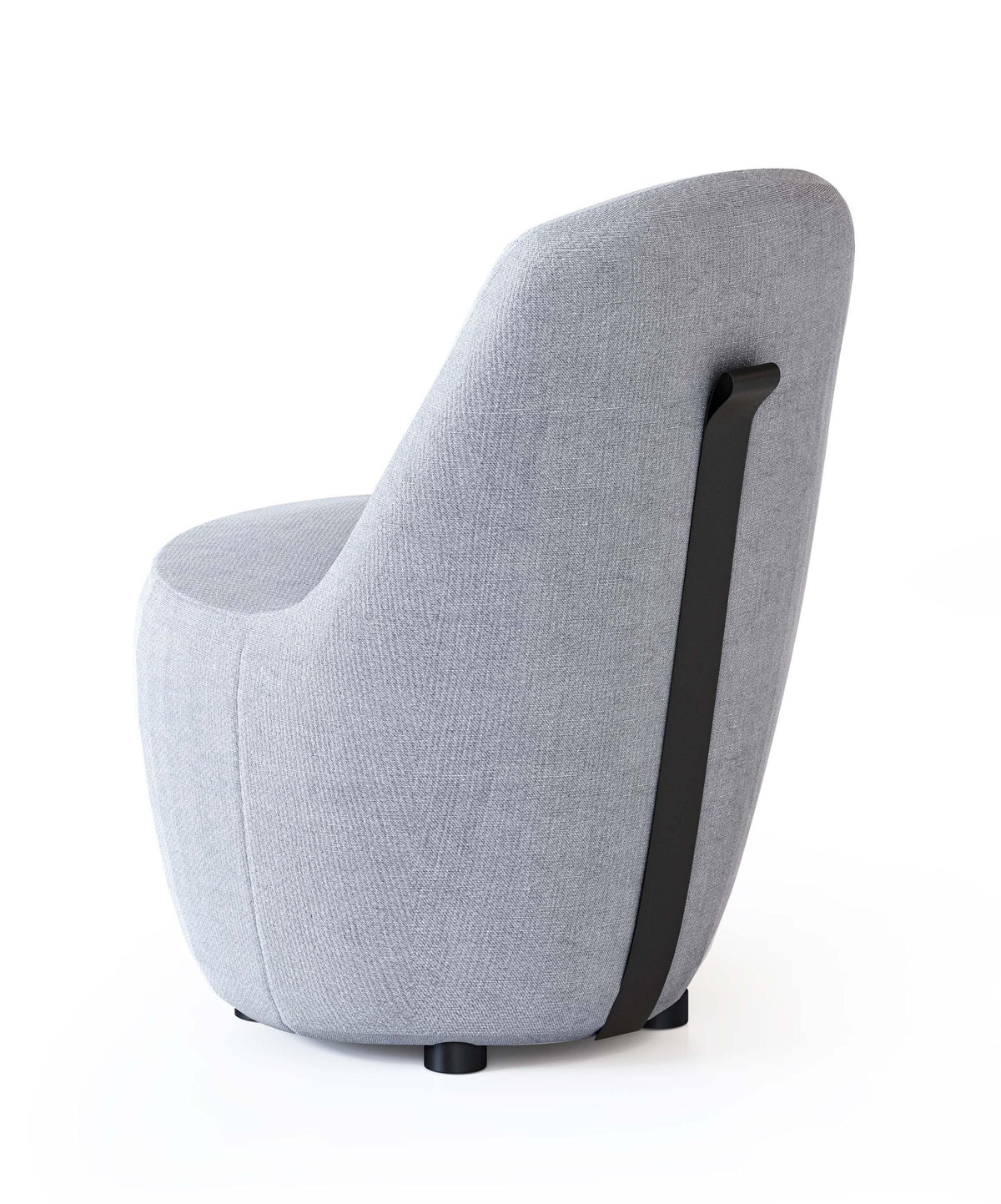 Single Lounge Chair – Leather Strap Detail – view 4 – new