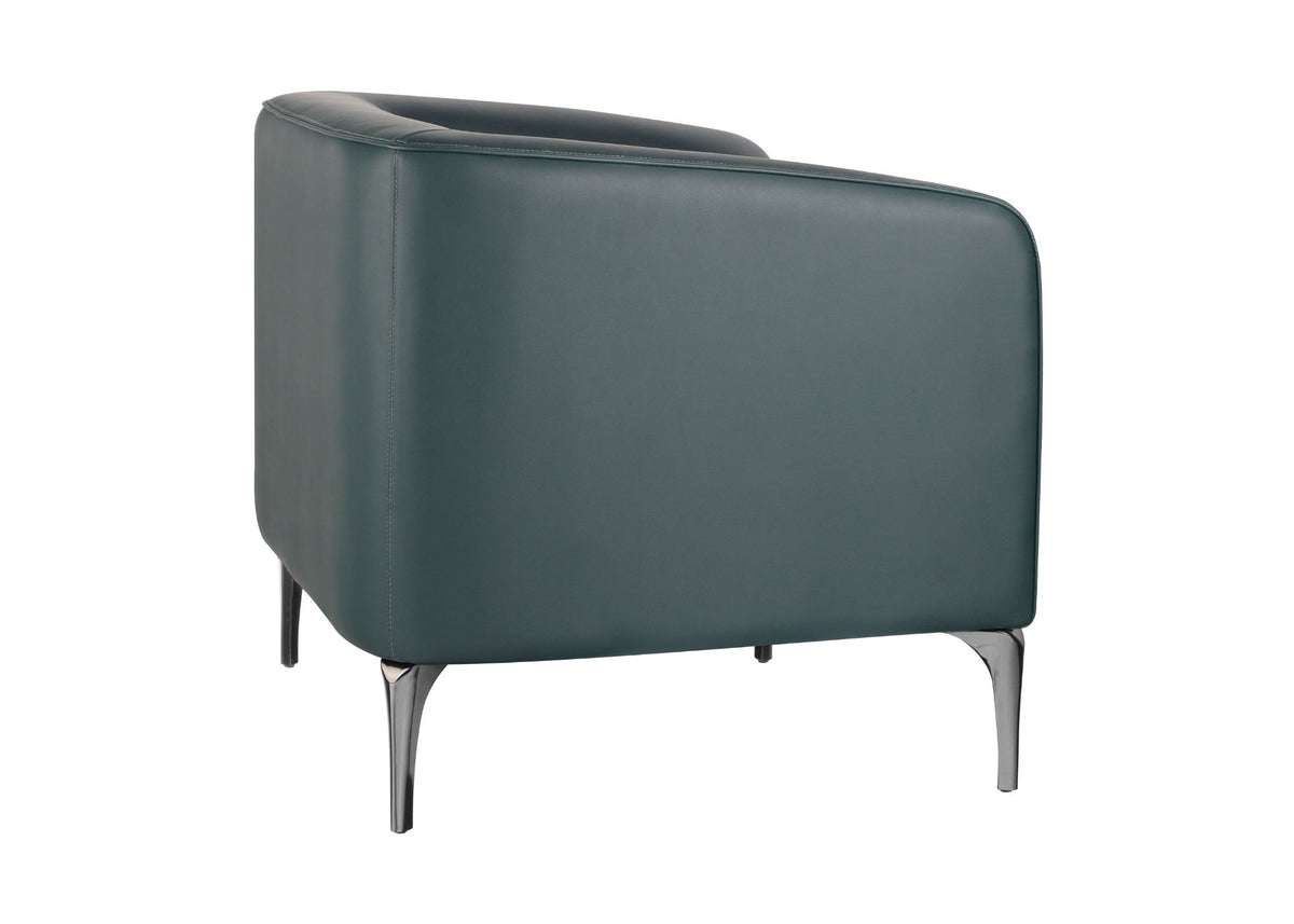 Single Seater Lounge – Forest Green PU