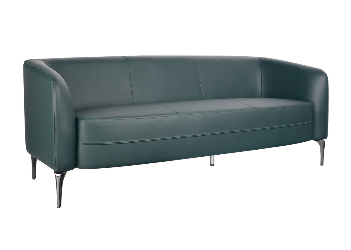 Three Seater Lounge – Forest Green PU