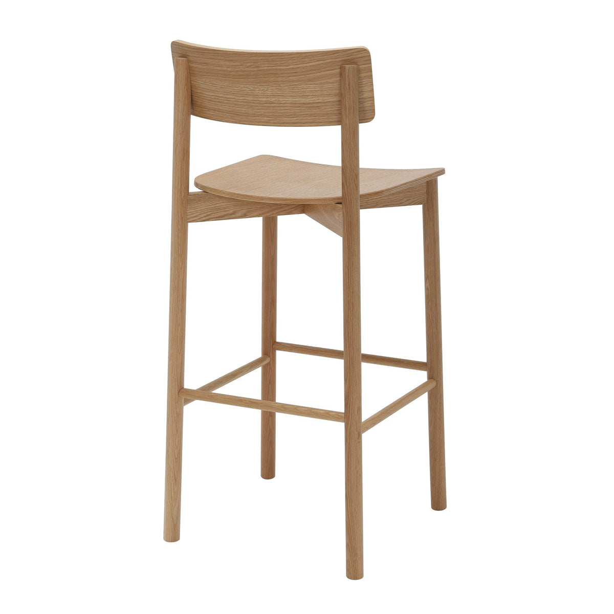 Oak High Stool – new